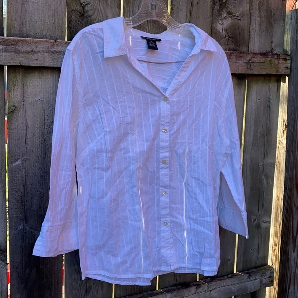 Preswick & Moore button Down top sz. XL